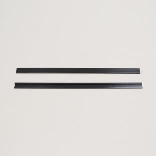 Abdeckschienen A4, 297 mm, schwarz 
