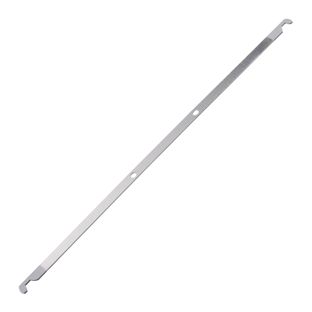 Hängeschienen Metall, gelocht, 347 mm, silbergrau 