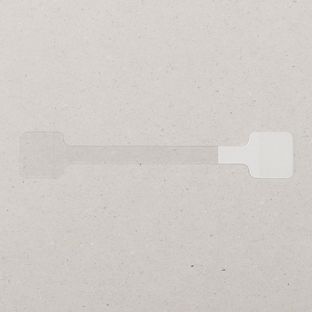 Regalwobbler aus Kunststoff, 75 mm, permanent, 2 Klebeflächen, 10er Blatt 