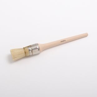 Leimpinsel mit Eisenkapsel und Drahtvorband No. 16 - ⌀ 30mm 