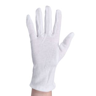 Baumwollhandschuhe Größe 11, weiß 