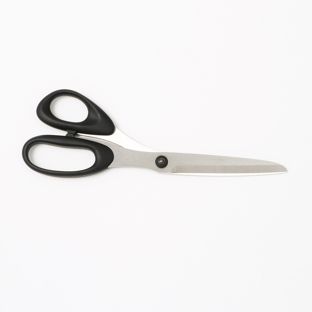 Linkshandschere rostfrei 20cm mit Kunststoffgriff 