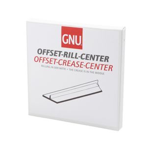 GNU Offset-Rill-Center, für Karton, Rolle mit 6 m 