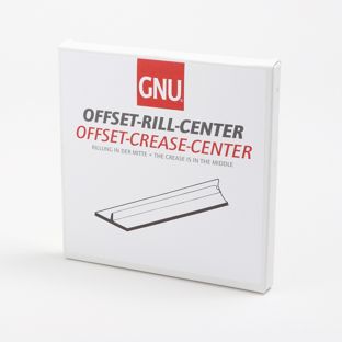 GNU Offset-Rill-Center, für Karton, Rolle mit 6 m 