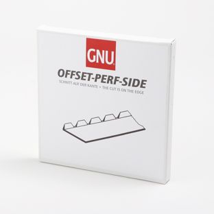 GNU Offset-Perf-Side, Rolle mit 6 m für Papier  | 12 Zähne pro Zoll für Papier 