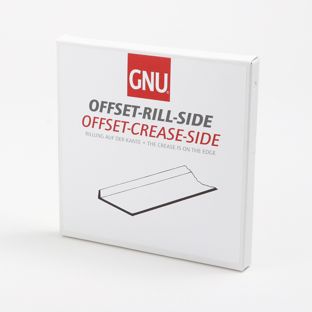 GNU Offset-Rill-Side, für Karton, Rolle mit 6 m 
