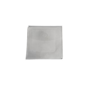 CD-Taschen für Mini-CD mit Klappe und Klebepunkt, selbstklebend, transparent 