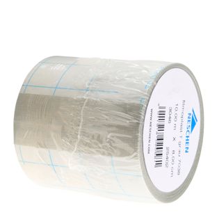 filmoplast® T, Textilgewebe-Band selbstklebend, zum Kaschieren, Verstärken und Reparieren, farbig, hohe Klebkraft, Rolle mit 10 m 8 cm | grau