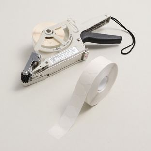 Doppelseitige Klebepunkte für Handabroller E2025, 20 mm stark / schwach 