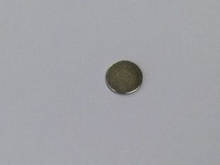 Scheibenmagnete Neodym 10 mm x 0,6 mm  | N35, axial (parallel zur Höhe) 