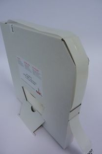 Gluelines Silikonklebestreifen in Spenderbox, ca. 6 x 25 mm, Schachtel mit 2.000 Stück permanent 