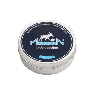 Ledervaseline Maroquin, zur Lederpflege, Dose mit  90 g 