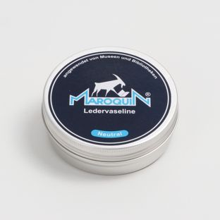 Ledervaseline Maroquin, zur Lederpflege, Dose mit  90 g 