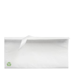 Lieferscheintaschen Papier, neutral, transparent 1/3 A4  