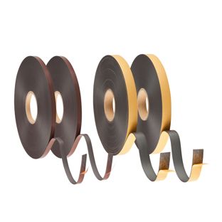 Magnetband mit Gegenstück, selbstklebend 