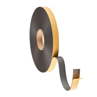 Magnetband mit Gegenstück, selbstklebend B - Standardkleber  | 25.4 mm