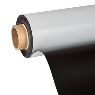 Magnetfolie zum Bedrucken, weiß 1.6 mm | 1070 mm | 10 m