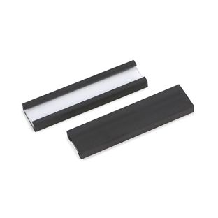 Etikettenhalter, C-Profil, magnetisch,  Abschnitte 10 mm | 40 mm | nicht selbstklebend 