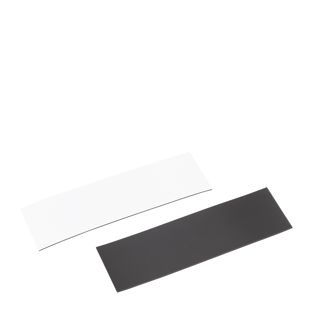 Wiederbeschreibbare Magnetetiketten, Magnetstreifen 30 x 100 mm 