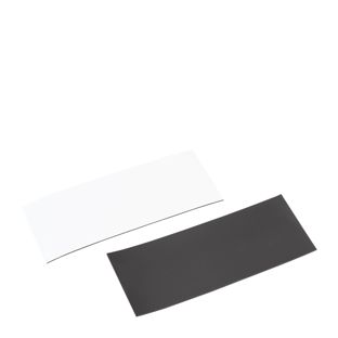 Wiederbeschreibbare Magnetetiketten, Magnetstreifen 40 x 100 mm 
