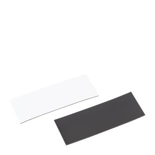 Wiederbeschreibbare Magnetetiketten, Magnetstreifen 20 x 60 mm 