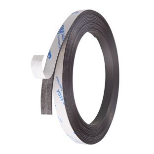Magnetband selbstklebend, stark 10 mm | 1 mm | 5 m