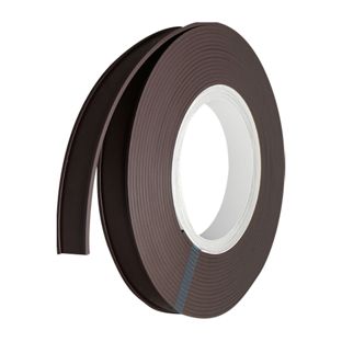 Etikettenhalter, C-Profil, magnetisch, auf Rolle 30 mm | inkl. Einlegepapier und Schutzfolie  | 10 m
