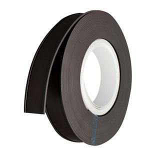 Etikettenhalter, C-Profil, magnetisch, auf Rolle 40 mm | inkl. Einlegepapier und Schutzfolie  | 10 m