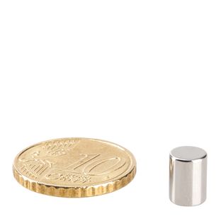 Stabmagnete aus Neodym, vernickelt 6 mm | 8 mm