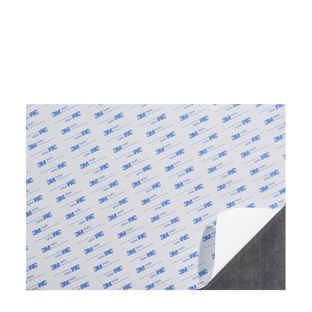 Magnetfolie selbstklebend stark, roh A4 210 x 297 mm  | 0.9 mm | 3M 9448A 