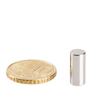 Stabmagnete aus Neodym, vernickelt 6 mm | 13 mm