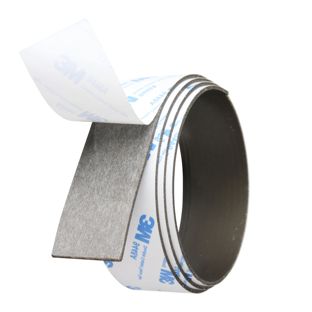 Neodym Magnetband, selbstklebend, extra stark 30 mm | 1.5 mm | 480 g/cm² | 1 m