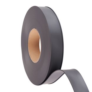 Etikettenhalter, C-Profil, magnetisch, auf Rolle 60 mm | ohne Zubehör  | 25 m