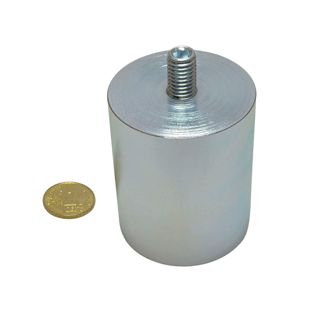 AlNiCo-Stabgreifer mit Gewinde 50 mm