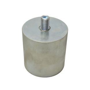 AlNiCo-Stabgreifer mit Gewinde 63 mm