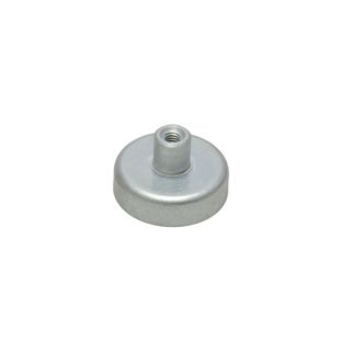 Ferrit-Topfmagnete mit Gewindebuchse 25 mm | 15 mm | Ferrit|Stahl 