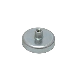 Ferrit-Topfmagnete mit Gewindebuchse 32 mm | 15 mm | Ferrit|Stahl 