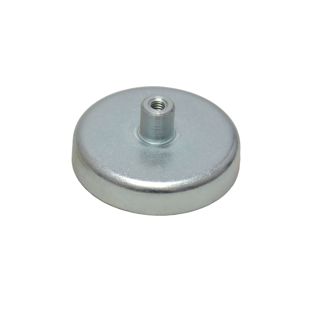 Ferrit-Topfmagnete mit Gewindebuchse 40 mm | 16.5 mm | Ferrit|Stahl 