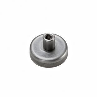 Ferrit-Topfmagnete mit Gewindebuchse 25 mm | 16 mm | Ferrit|Edelstahl 