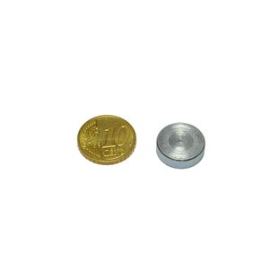 Neodym-Topfmagnete zum Einkleben 16 mm | 4,5 mm
