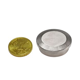 Büromagnete Neodym, sehr stark, Pack mit 10 Stück 29 mm