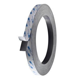 Magnetband selbstklebend, stark 25,4 mm | 30 m | 1 mm