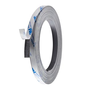 Magnetband selbstklebend, stark 10 mm | 1.5 mm | 5 m