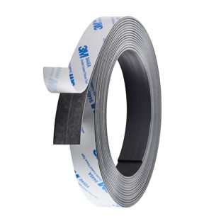 Magnetband selbstklebend, stark 20 mm | 1.5 mm | 5 m