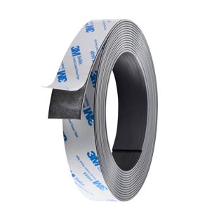 Magnetband selbstklebend, stark 25.4 mm | 1.5 mm | 5 m