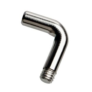 L-Haken mit M4 Gewinde, 17 x 14 mm 