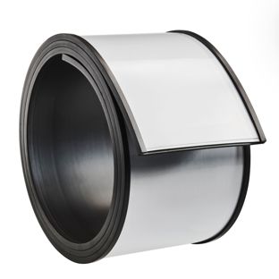 Etikettenhalter, C-Profil, magnetisch,  Abschnitte 70 mm | 1000 mm | nicht selbstklebend 