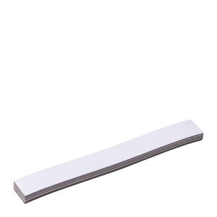 Magnetetiketten beschreibbar 10 x 80 mm  | weiß 