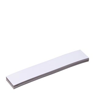 Magnetetiketten beschreibbar 15 x 80 mm  | weiß 
