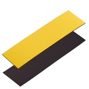 Magnetetiketten beschreibbar 30 x 100 mm  | gelb 